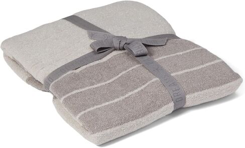 وشاح بطانية نسائي مخطط من Barefoot Dreams Cozychic Lite in Kuwait