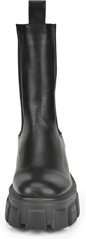 حذاء بوت نسائي من READYSALTED بمنتصف الساق ذو نعل سميك وعالي الكاحل (ROTA) in Kuwait