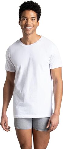 Fruit of the Loom Men's Crafted Comfort Undershirts in Saudi Arabia