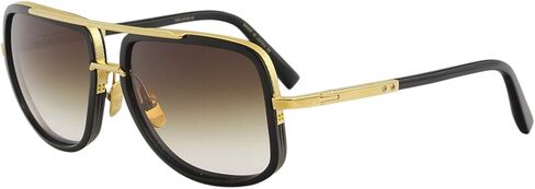 Sunglasses Dita MACH ONE DRX 2030 B Shiny 18K Gold-Black w/D.Brown to ClearAR in Kuwait