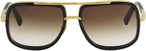 Sunglasses Dita MACH ONE DRX 2030 B Shiny 18K Gold-Black w/D.Brown to ClearAR in Kuwait
