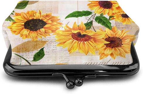 محفظة نقود معدنية للنساء من بيست فيري تيل زجاج، حقيبة تغيير صغيرة مع مشبك إغلاق بقفل قبلة للفتاة in Kuwait