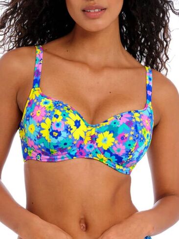 Freya Women's Standard Garden Disco Underwired Sweetheart Bikini Top in Saudi Arabia