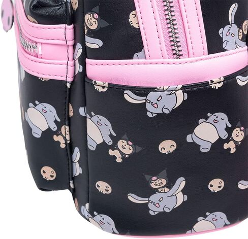 Loungefly Sanrio Glow in the Dark Kuromi and Baku female Backpack in Saudi Arabia