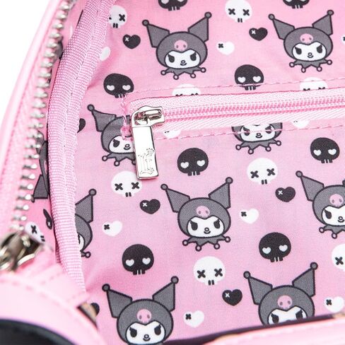Loungefly Sanrio Glow in the Dark Kuromi and Baku female Backpack in Saudi Arabia