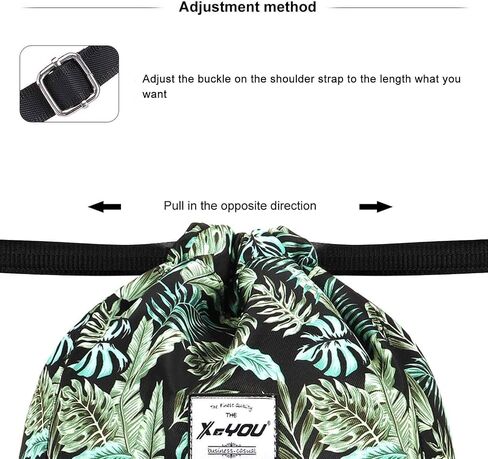 XEYOU Drawstring Sports Backpack Lightweight Gym Yoga Sackpack Shoulder Rucksack Casual Outdoor Daypack for Women and Men in Kuwait