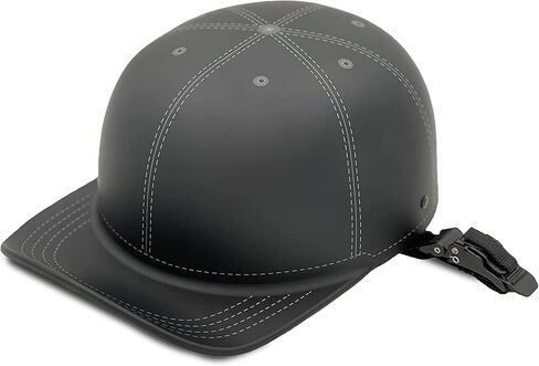 أسود غير لامع Classic Slugger S-XL - أغطية Mike's PRO - غطاء دراجة نارية - 3 خيارات للحواف (Doughboy، Flatboy، 2.0) in Saudi Arabia