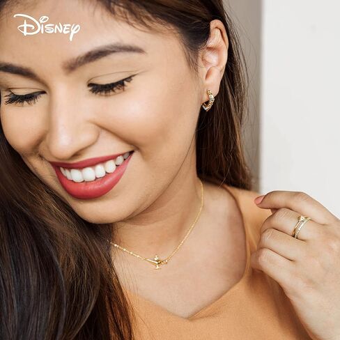 أقراط اوريغامي بومة ديزني علاء الدين برينسيس ياسمين صغيرة مع كريستالات مائية، رائعة وخفيفة الوزن، ذهبي in Kuwait