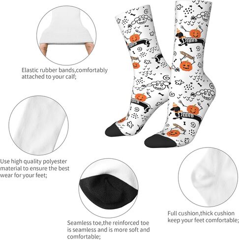 jajoaier Women's Casual Socks,Funny Novelty Crew Socks Birthday Anniversary Christmas Gifts(One Size) in Kuwait