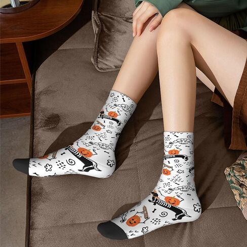 jajoaier Women's Casual Socks,Funny Novelty Crew Socks Birthday Anniversary Christmas Gifts(One Size) in Kuwait