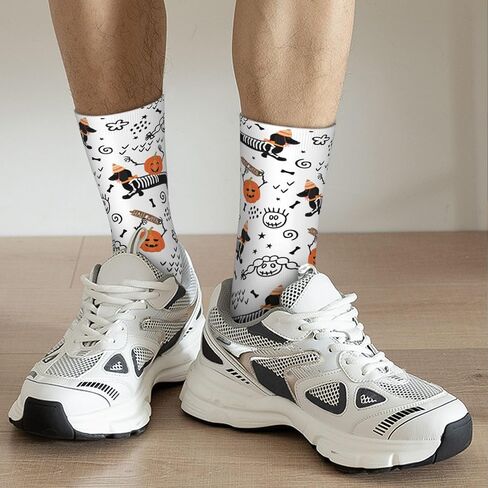 jajoaier Women's Casual Socks,Funny Novelty Crew Socks Birthday Anniversary Christmas Gifts(One Size) in Kuwait