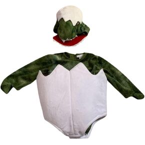 XIAXAIXU طفل 2 قطعة بيضة ديناصور هالوين زي بنين بنات كم طويل رومبير الكرتون حفلة تأثيري مجموعة in Kuwait