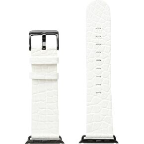 Hadley Roma AP1000RT 42A 42mm Apple Strap Alligator MTE Leather Alligator White Watch Strap in Saudi Arabia