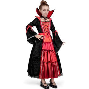 أزياء مصاصي الدماء للفتيات من Spooktacular Creations، زي مصاصي الدماء القوطي للفتيات في الهالوين in Kuwait