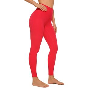 CRZ YOGA Women's Naked Feeling Yoga Leggings 25 Inches - High Waisted Workout Athletic Gym Pants
