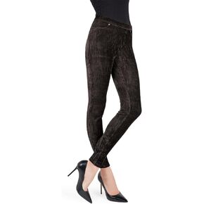 MeMoi Wide-Rib Stretch Corduroy Leggings