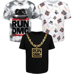 RUN--DMC عبوة من 3 تي شيرتات برسومات للأطفال الصغار إلى الأطفال الكبار in Saudi Arabia