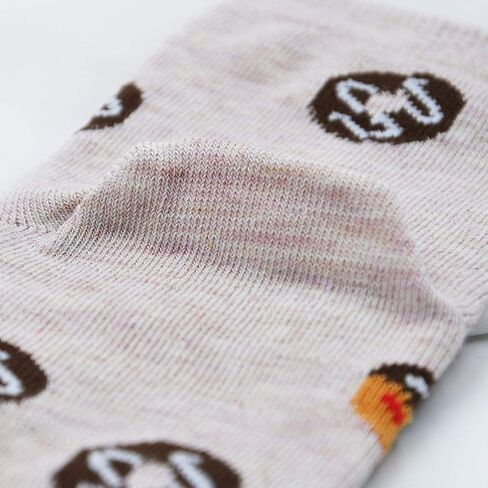 ZAKASA Womens Funny Toe Sock Cotton Five Finger Running Ankle Novelty Socks (Animal cat, US shoe 6-9) in Kuwait