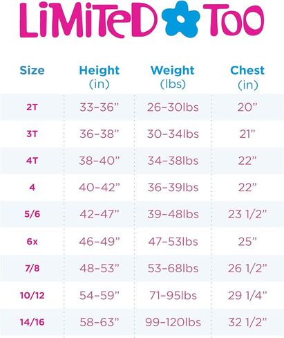 معطف متوسط ​​الوزن للفتيات من Limited Too - سترة أنوراك مبطنة بفرو الشيربا الصناعي (الحجم: 7-16) in Kuwait