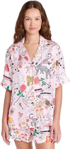 مجموعة بيجامة قصيرة للسيدات من Karen Mabon One Night in Vegas in Kuwait