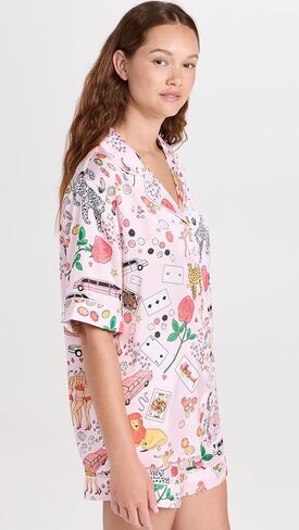 مجموعة بيجامة قصيرة للسيدات من Karen Mabon One Night in Vegas in Kuwait