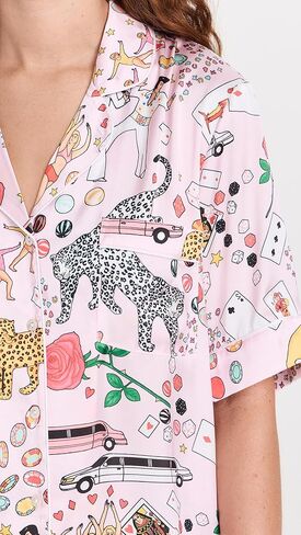 مجموعة بيجامة قصيرة للسيدات من Karen Mabon One Night in Vegas in Kuwait