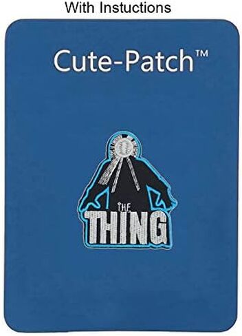 3.5" The Thing Embroidered Iron on and sew on Patch Horror in Saudi Arabia