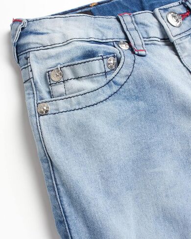 True Religion Boys' Jeans - Slim Fit Stretch Denim Moto Jeans for Boys (4-16) in Saudi Arabia
