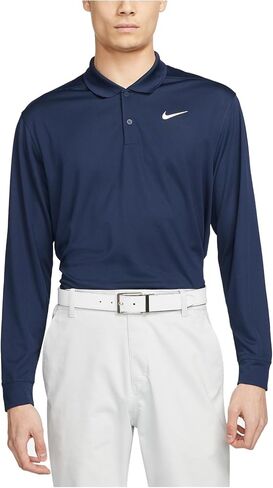 Nike Dri-FIT Victory Men's Long-Sleeve Golf Polo Shirt in Kuwait