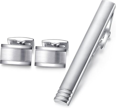 مجموعة أزرار أكمام مستطيلة من HONEY BEAR هدية لحفلات الزفاف للرجال in Kuwait