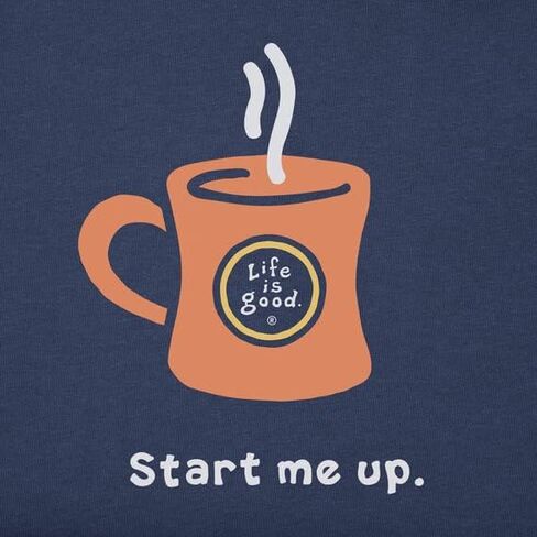 Men's Start Me Up Long Sleeve Crusher Tee in Saudi Arabia