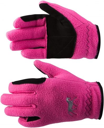 HORZE Kids' Fleece Winter Horse Riding Gloves with Pony Design in Saudi Arabia
