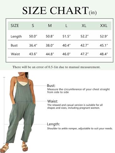 Newffr المرأة بلا أكمام حللا الأمومة عادية السباغيتي حزام وزرة طويلة سراويلي حريمي رومبير مع جيوب in Kuwait