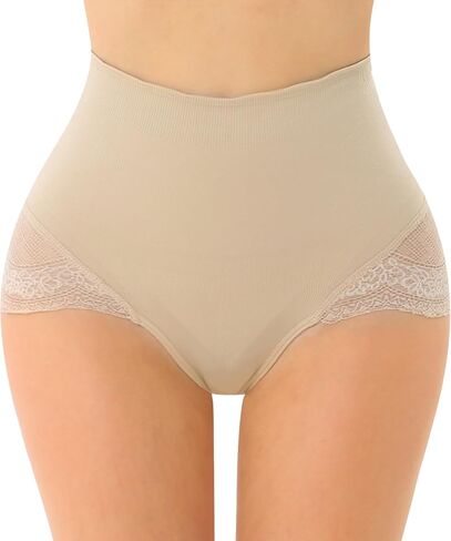 Yasons High Waist Thong Tummy Control Panties Shapewear Underwear For Women, Abs Shaping Pants Tightening Belly Panty Shaper Girdle Tuck Women in Saudi Arabia