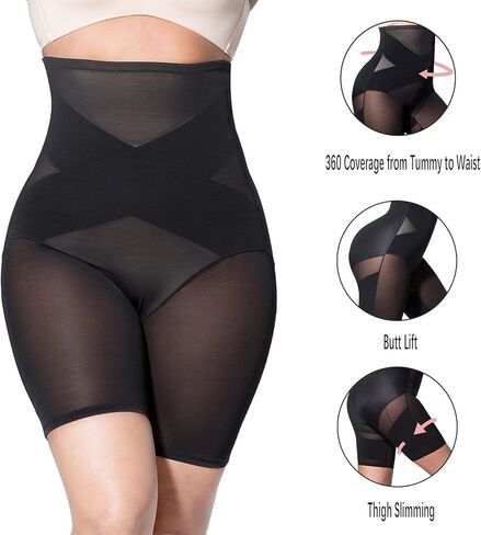 ملابس داخلية للنساء من KANFUN، للتحكم في البطن، عالية الخصر، رافعة للمؤخرة، للجسم in Kuwait