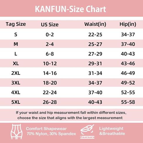 ملابس داخلية للنساء من KANFUN، للتحكم في البطن، عالية الخصر، رافعة للمؤخرة، للجسم in Kuwait