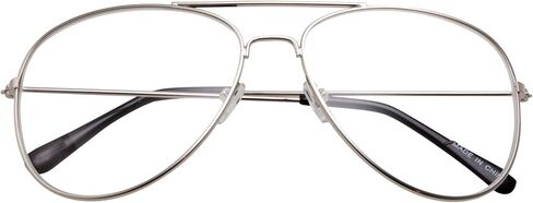 نظارات GrinderPUNCH Aviator ذات العدسات الشفافة، نظارات عصرية بدون وصفة طبية UV400 in Kuwait