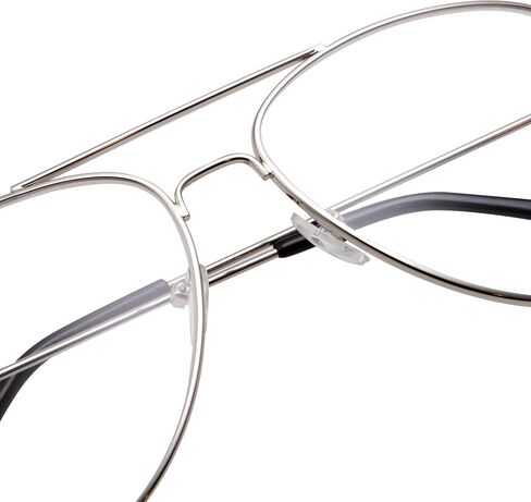 نظارات GrinderPUNCH Aviator ذات العدسات الشفافة، نظارات عصرية بدون وصفة طبية UV400 in Kuwait