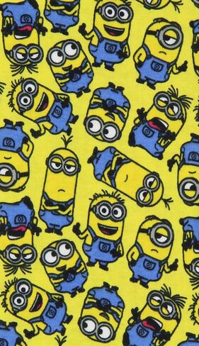 طقم بيجامة نوم من INTIMO Despicable Me للأطفال الصغار من Minions Crew Bob Stuart Phil Kevin بأكمام طويلة in Saudi Arabia