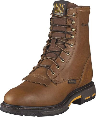 حذاء عمل ARIAT Workhog مقاس 8 بوصات - حذاء عمل ريفي من الجلد للرجال in Kuwait