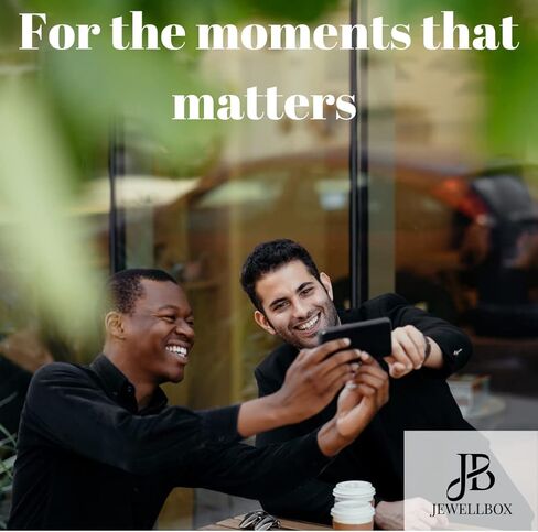 صندوق مجوهرات - سوار جلدي للرجال باللون الأسود، سوار معصم جلدي قابل للتعديل للرجال، قابل للتعديل 21-22.5 سم، جلد, Adjustable 21-22.5cm, جلد in Kuwait