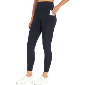 Bally Total Fitness Women's High Rise Side Pocket Ankle Legging