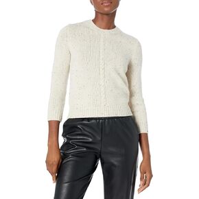 Theory Women's Shrunken Cable-Knit Sweater