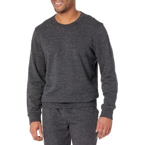 Amazon Essentials Men's Lightweight Long-Sleeve French Terry Crewneck Sweatshirt (Available in Big & Tall)