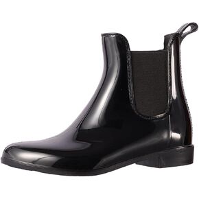 DaeRainy Women's Short Ankle Rain Boots Waterproof Lightweight Chelsea Rain Boots Women Garden Rain Boots