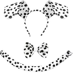 Spooktacular Creations Pink Pig Costume Accessories Set Dalmatian Costume Accessories, Animal Costume Accessories Set