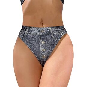OYOANGLE Women's 5 Pieces Tie Dye Print Low Rise Panty Underwear Stretch Briefs Panties in Saudi Arabia