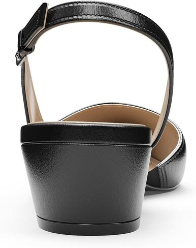 MSKFZEK Women's Low Heel Slingback Pumps in Kuwait