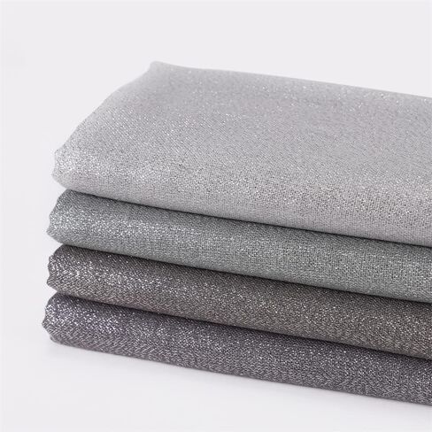 Hybeeh Sparkly Glitter Hijab Scarf for Women Shimmer Hijab Metallic Lightweight Wrap Pashmina Shawl for Women in Kuwait