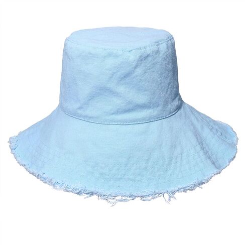 HZEYN Bucket Hats for Women Wide Brim Summer Travel Packable Cotton Bucket Beach Sun Hat UPF 50+ in Kuwait